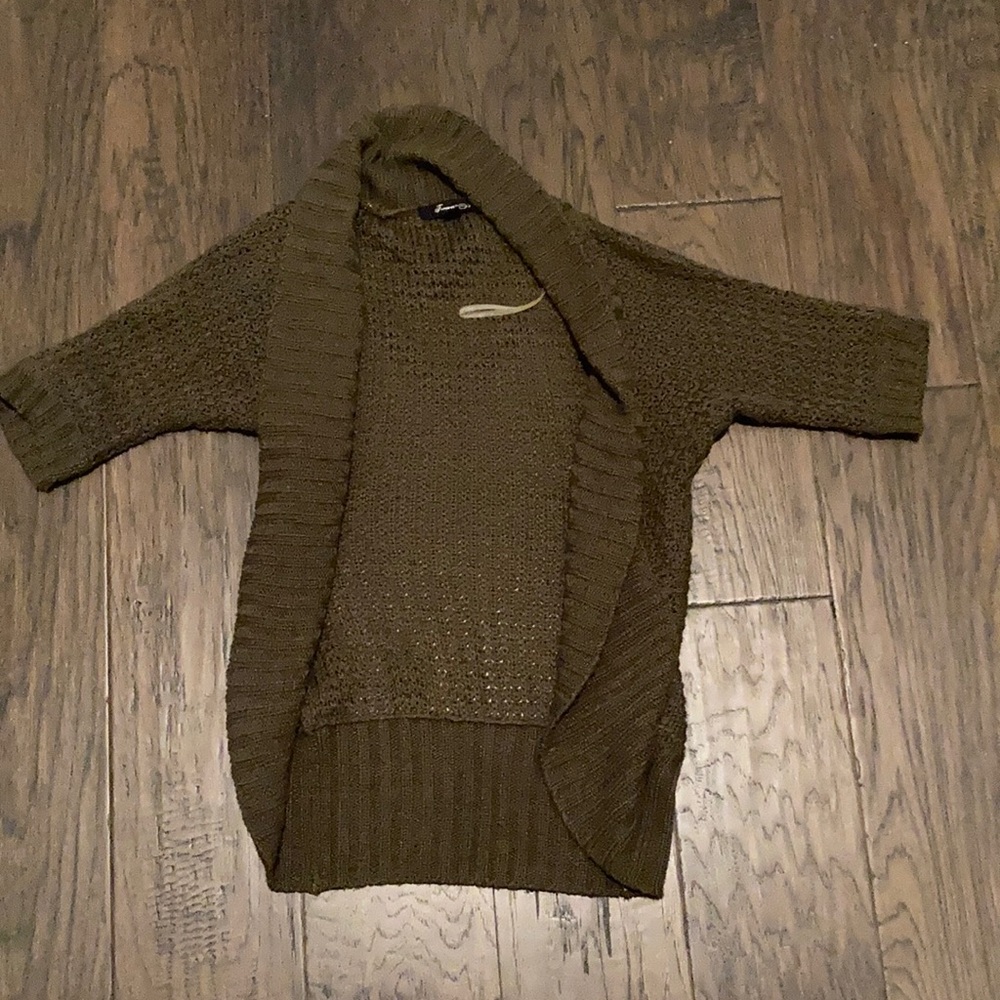 Green sweater
